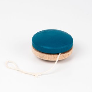 Wooden Yoyo - Blue