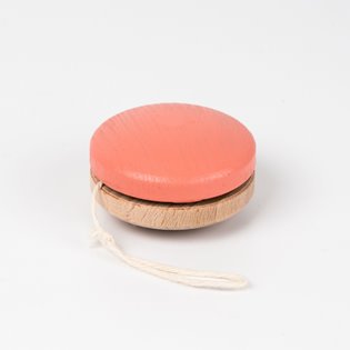 Wooden Yoyo - Coral