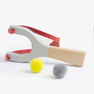 Beech Wood Catapult - Grey