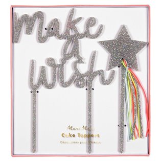 Make A Wish Acrylic Toppers