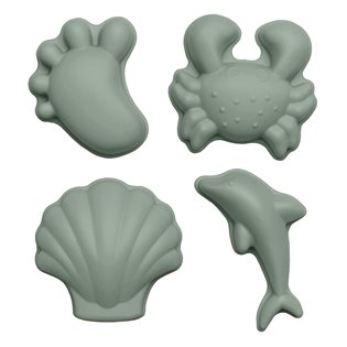 Scrunch Sand Moulds Footprint Set - Sage Green