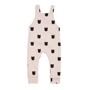 Blush Bear Dungarees