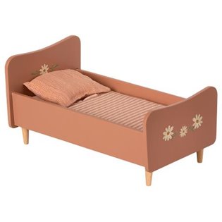 Wooden Bed, Mini - Rose