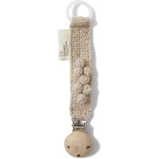 Toma Pacifier Strap - Creamy White