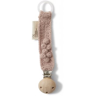 Toma Pacifier Strap - Rose Blush