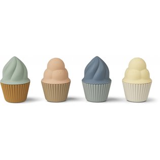 Kate Cupcakes Toy 4-pack - Multi Mix 