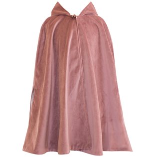 Pink Chocolate Hooded Cape
