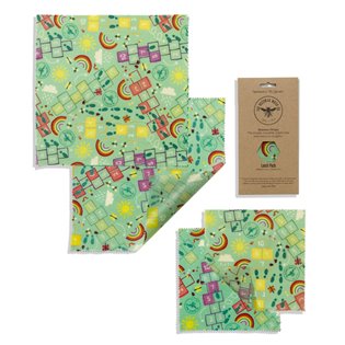 Playground Games Print Beeswax Wraps