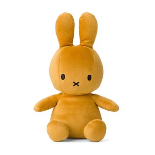 Miffy Sitting Velvetine Ochre 