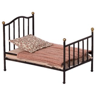 Vintage Bed, Mouse - Anthracite (New)