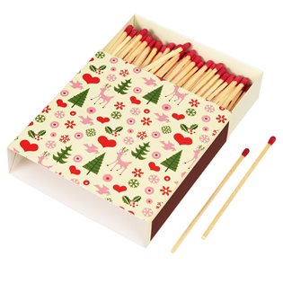 50s Christmas Box Of Long Matches