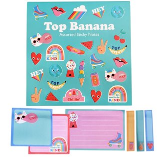 Top Banana Sticky Notes