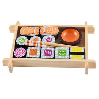 Wooden Sushi Set