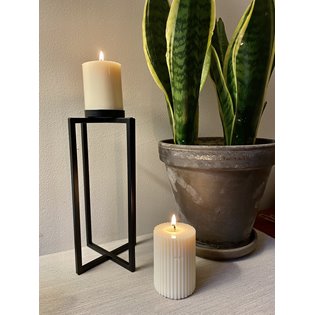 Mini Pillar Candles - Ribbed