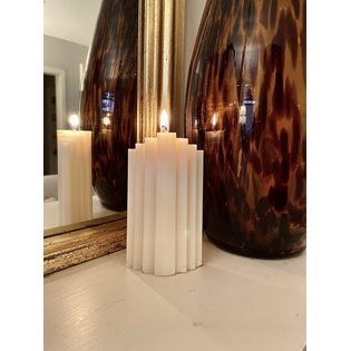 Art Deco Pillar Candle