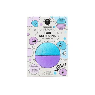 Nailmatic Bath Bomb Twin - Blue & Violet