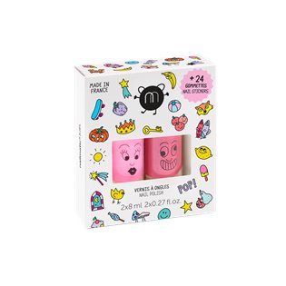 Nailmatic POP 2 Pack with Stickers - Dolly & Kitty
