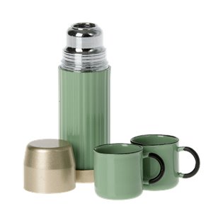 Thermos And Cups - Mint