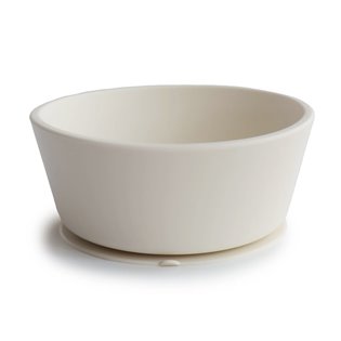 Silicone Suction Bowl - Ivory