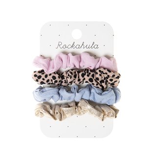 Luna Leopard Scrunchie Set