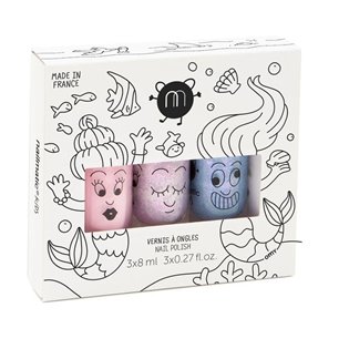 Nailmatic Kids Nail Polish - Mermaid 3 Gift Set