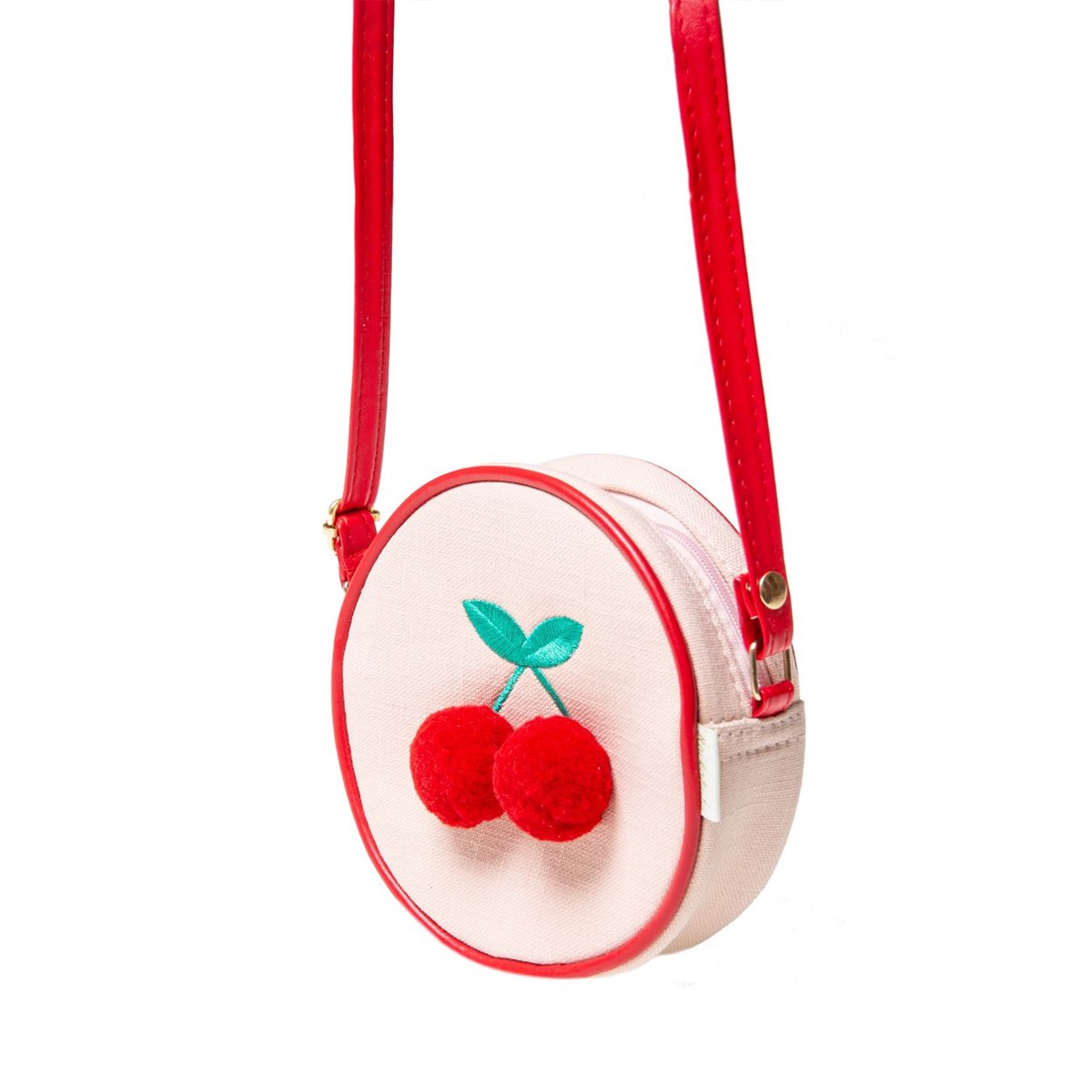 COACH Ergo Bag In Coachtopia Leather With Cherry Print in Black | Lyst