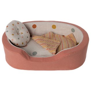 Dog Basket - Coral